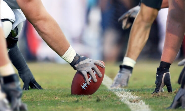 An American Football ball